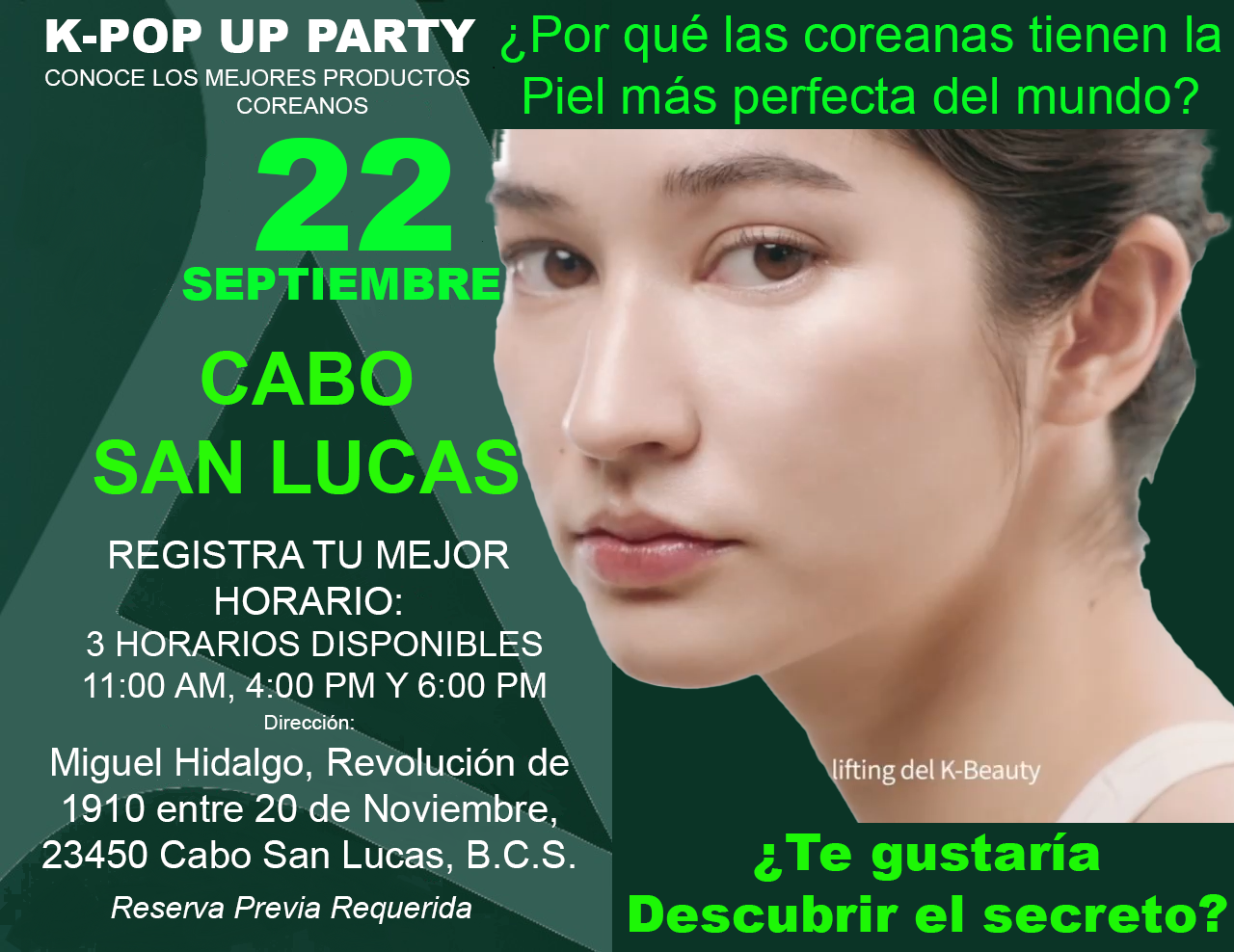 Evento Cabo San Lucas 22 de Septiembre