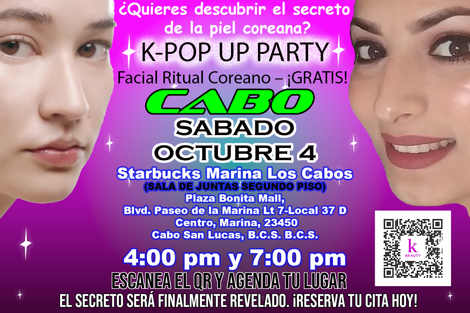 Evento Cabo San Lucas 4 de Octubre