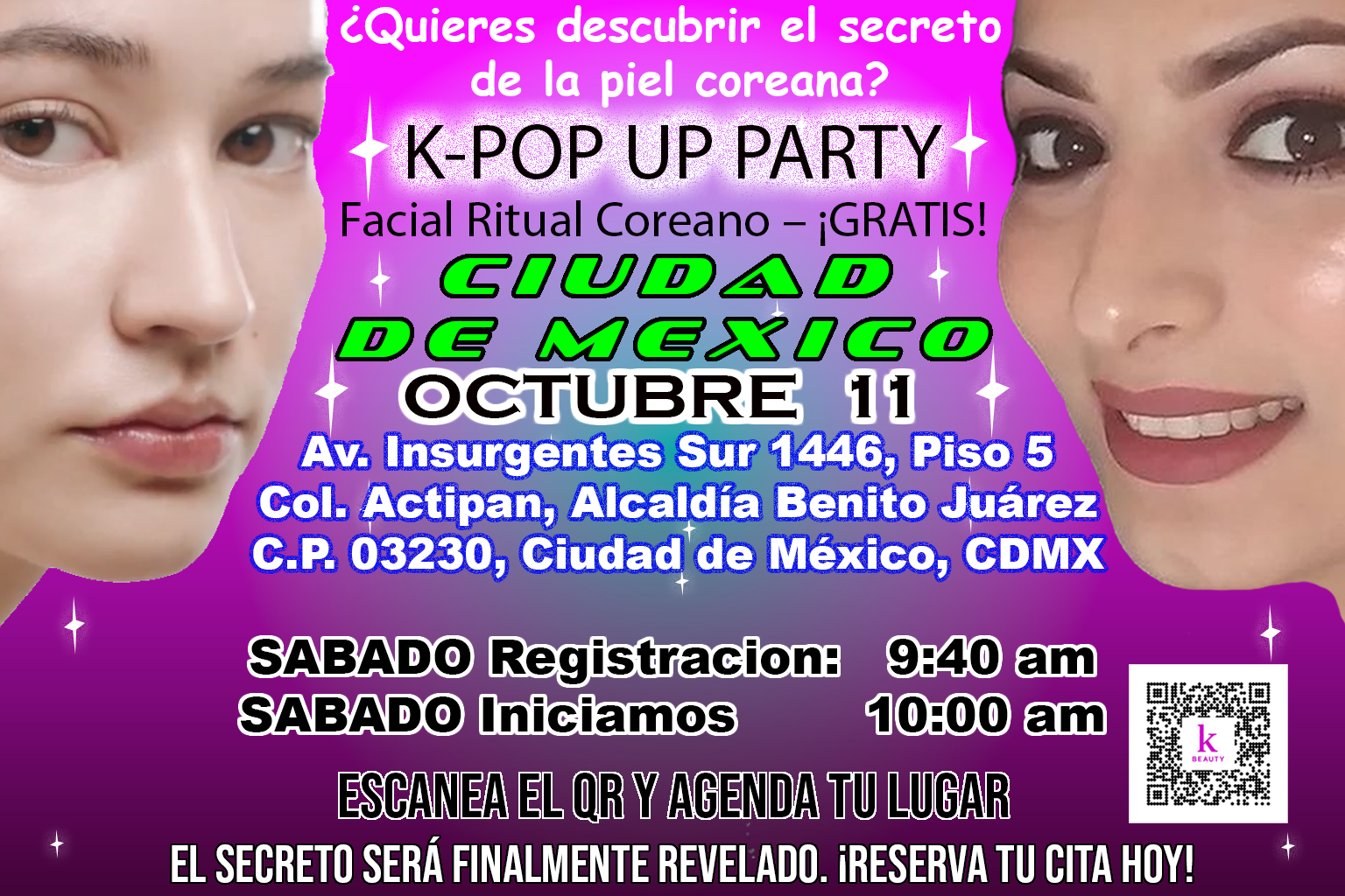 K-POP UP Party Ciudad de México — Sábado 11 de Octubre