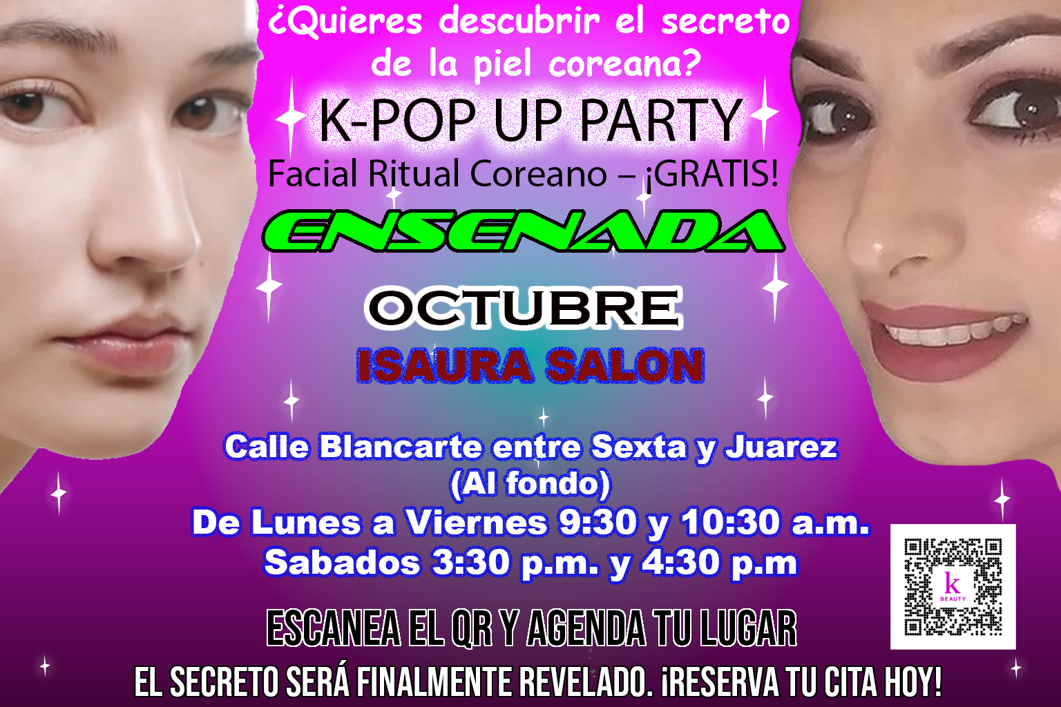 K-POP UP Party en Enenada — ISAURA SALON, Semanal en Octubre