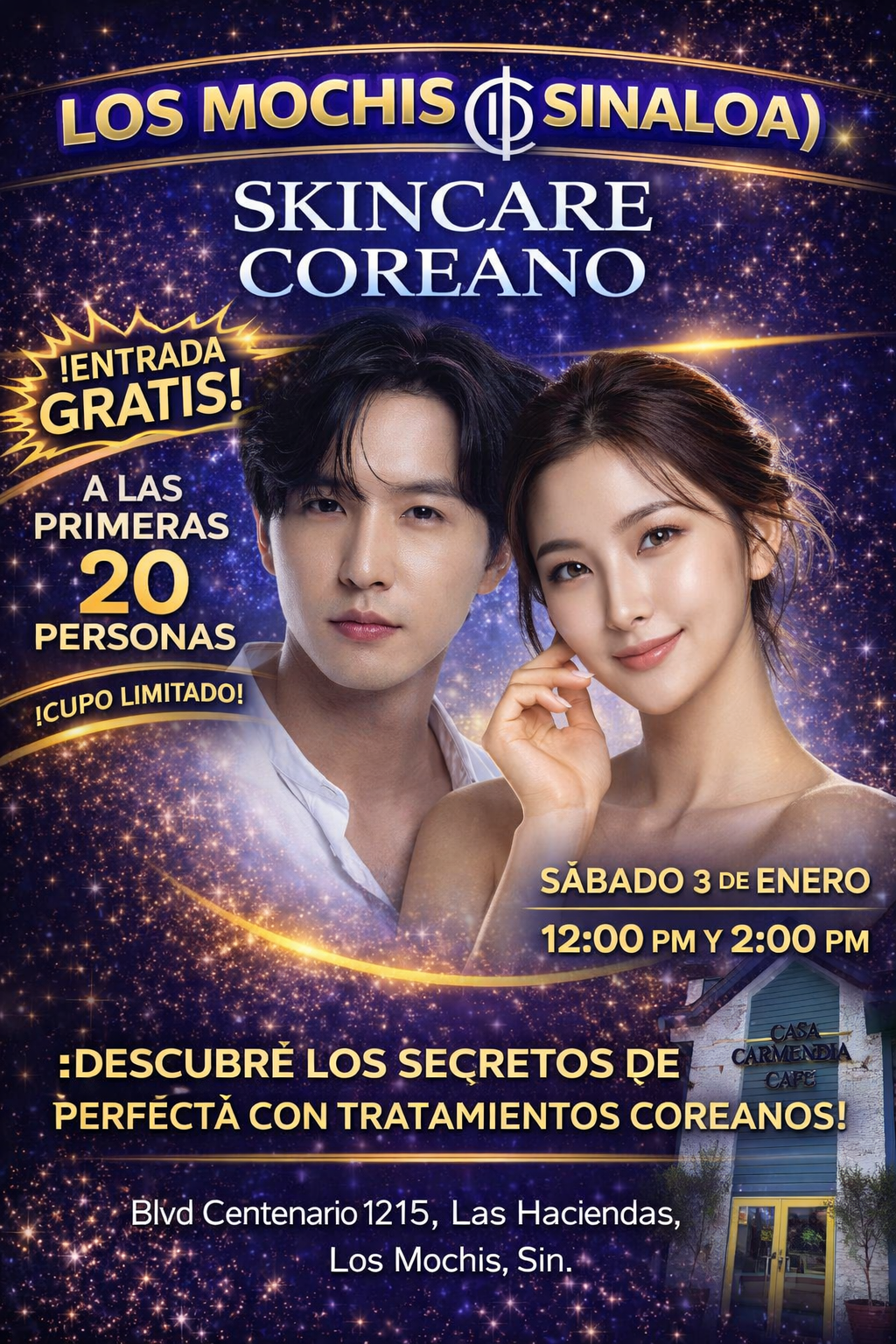 Skincare Coreano GRATIS — Los Mochis (Sinaloa) — 3 de enero