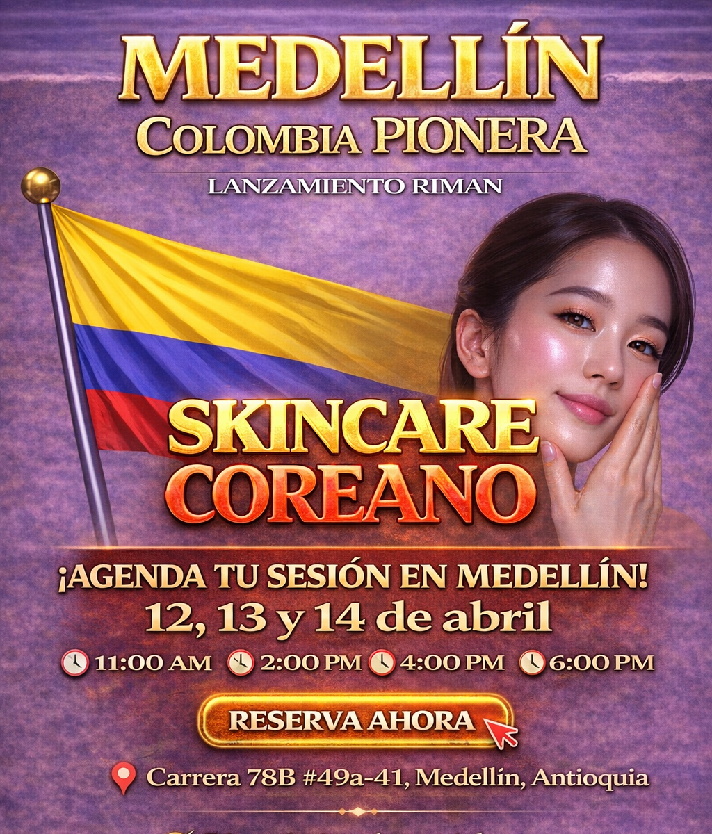 Evento K-Beauty Medellín — 11 al 14 de abril