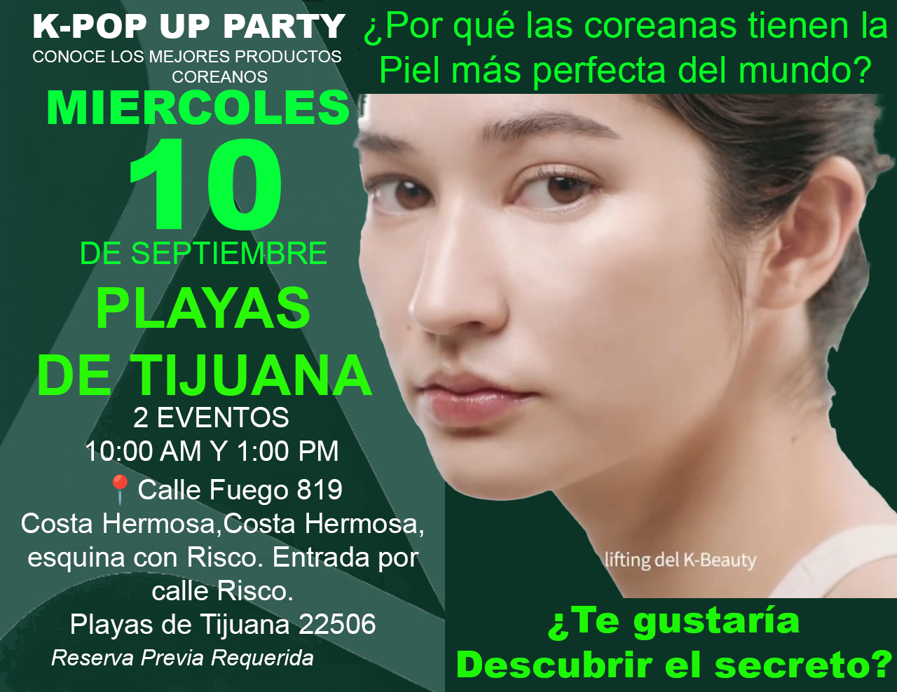 Evento Playas de Tijuana 10 de Septiembre