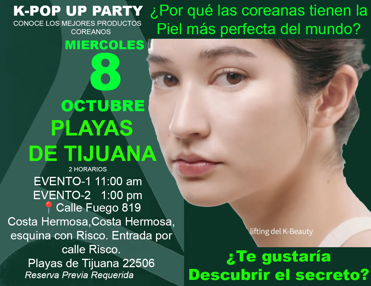 K-POP UP Party en Playas de Tijuana — Miércoles 8 de Octubre