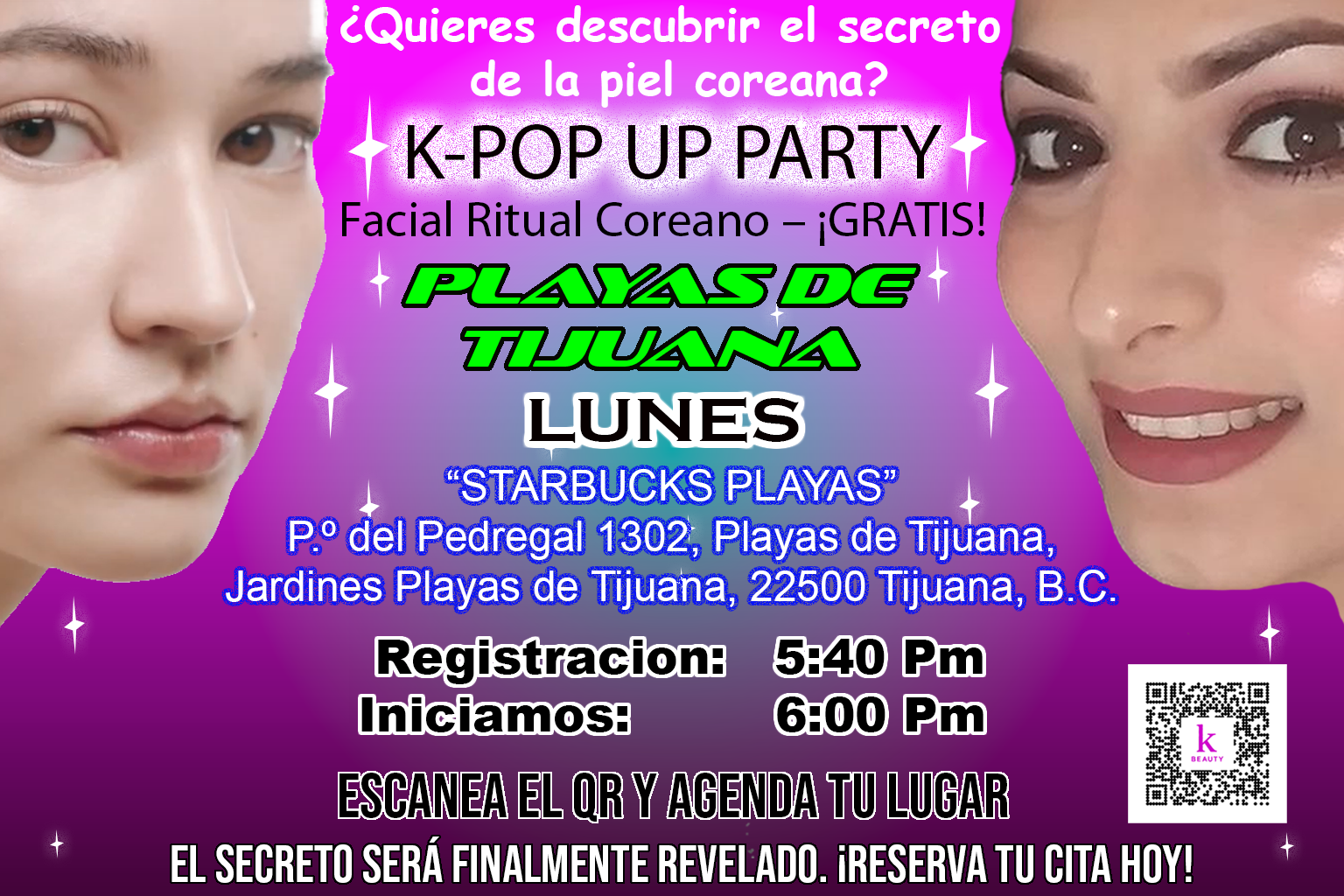 K-POP UP — Playas de Tijuana (Lunes)