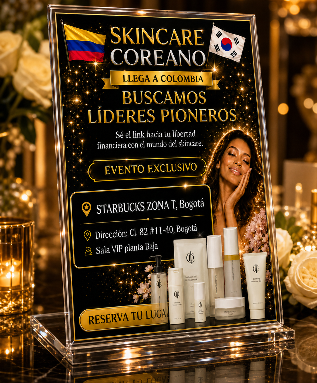 Evento K-Beauty Bogotá — Starbucks Zona T — Mayo