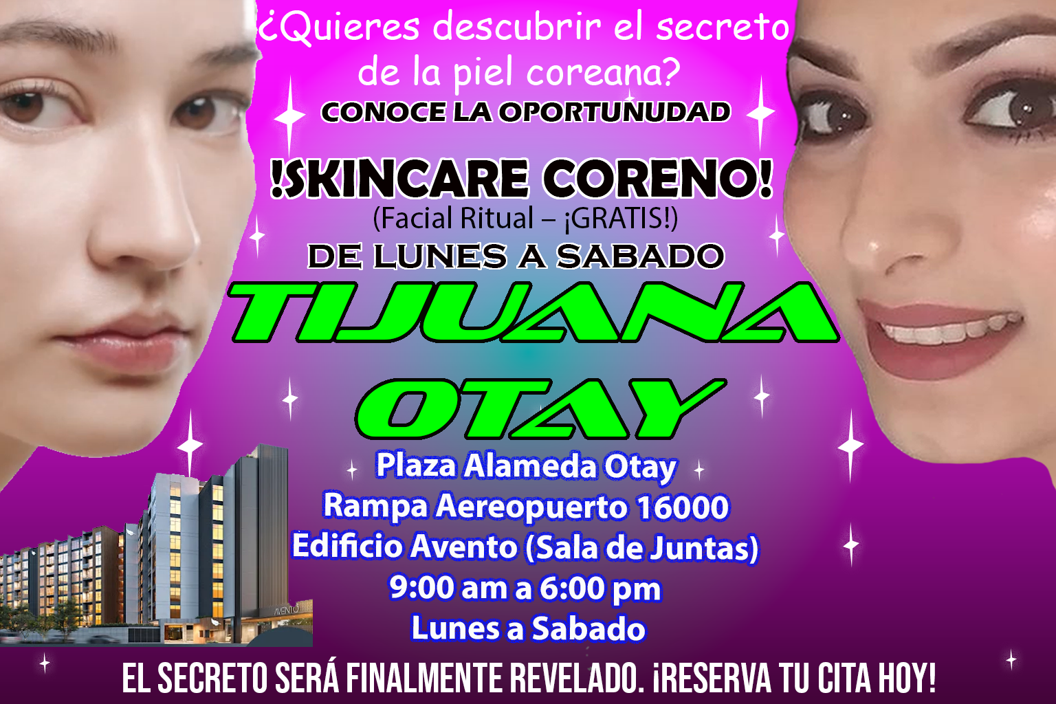 Skincare Coreano — Tijuana Otay (Lunes a Sábado)