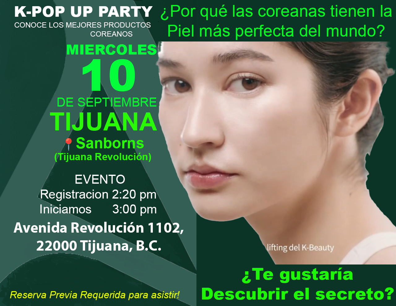 Evento Tijuana 10 de Septiembre