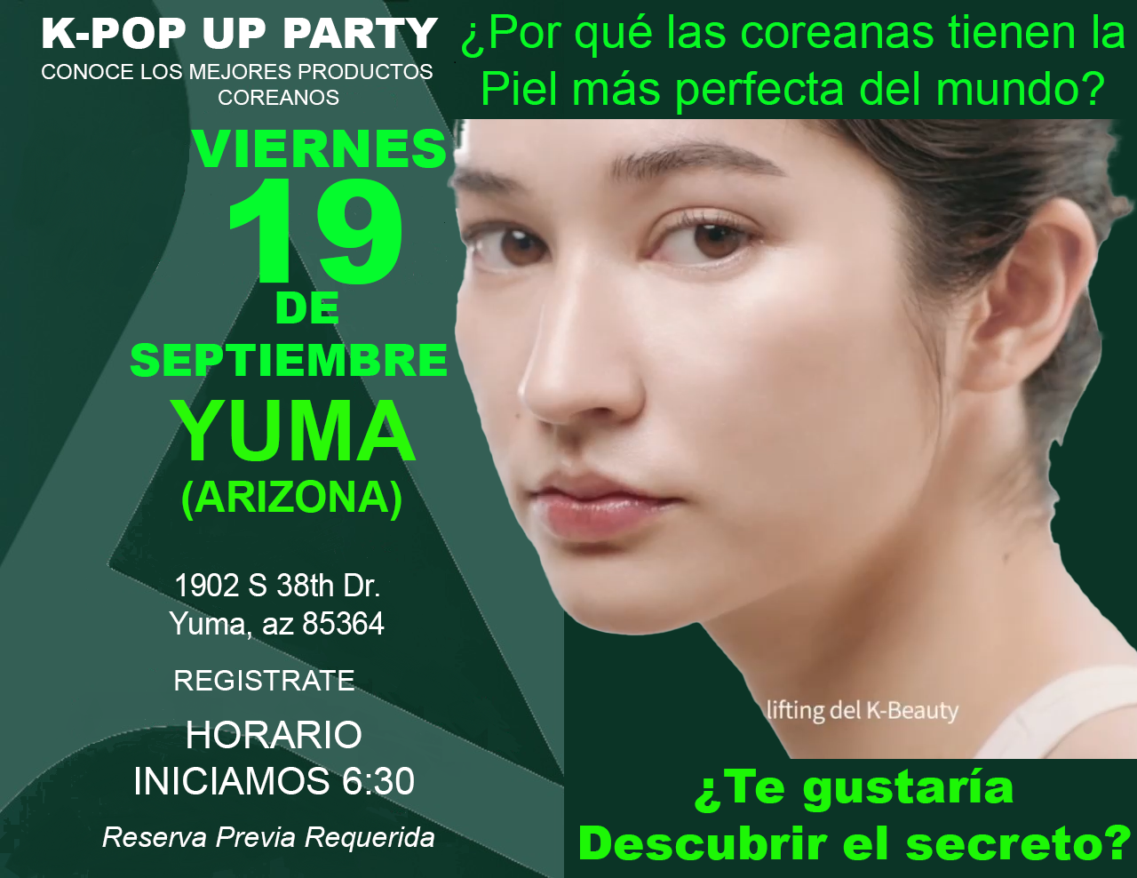 Evento Yuma 19 de Septiembre