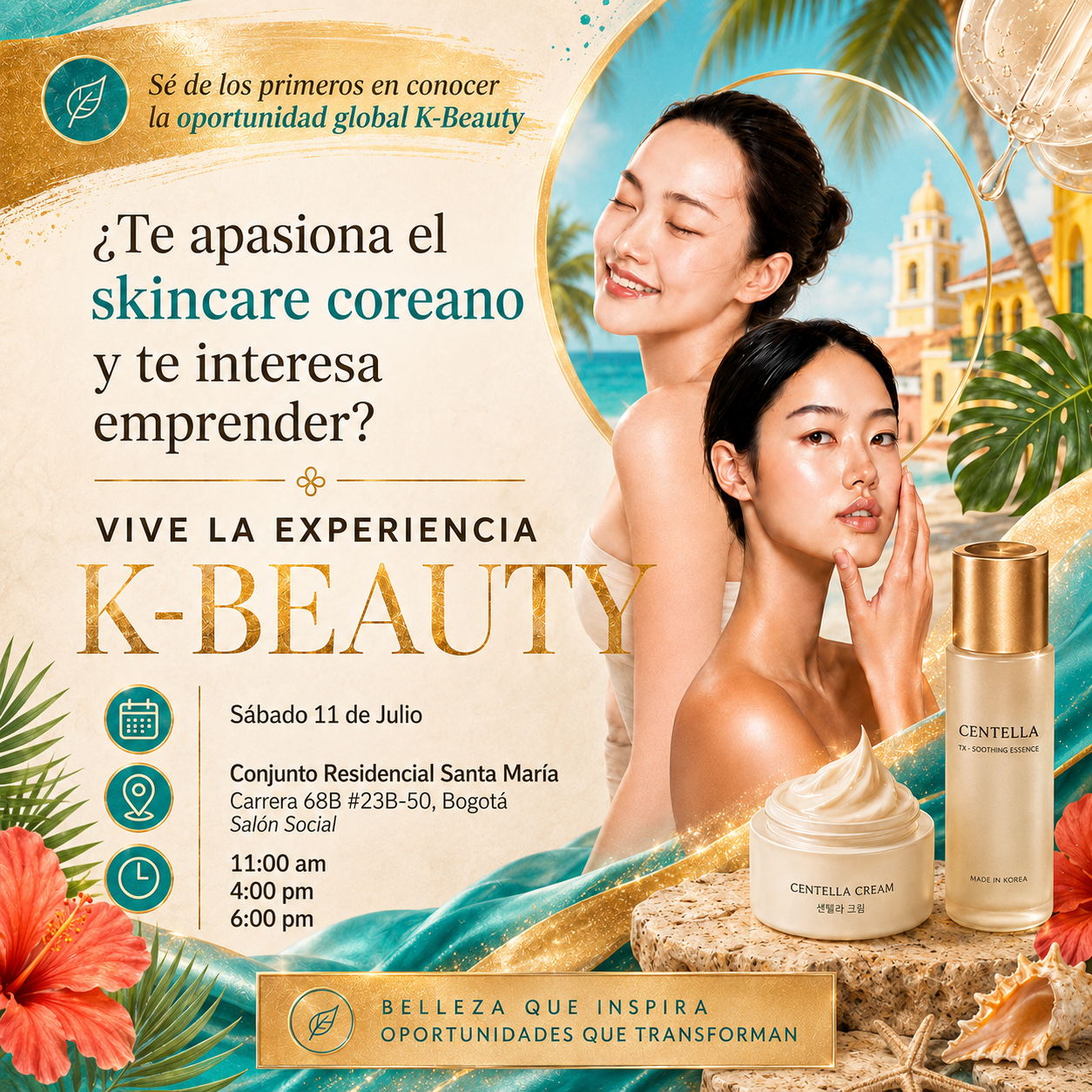 Experiencia de Skincare Coreano-Santa Maria