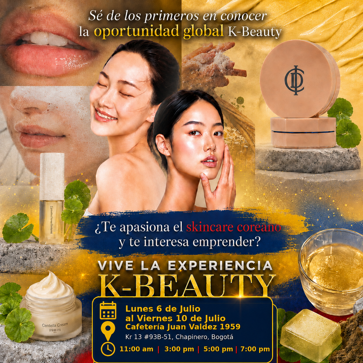 Evento de K-Beauty - Bogotá Juan Valdez