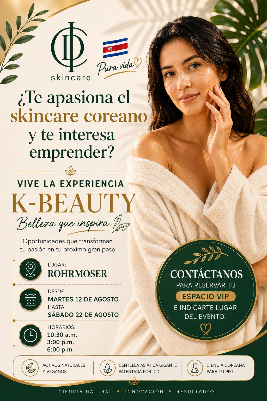 Experiencia k-Beauty  Costa Rica