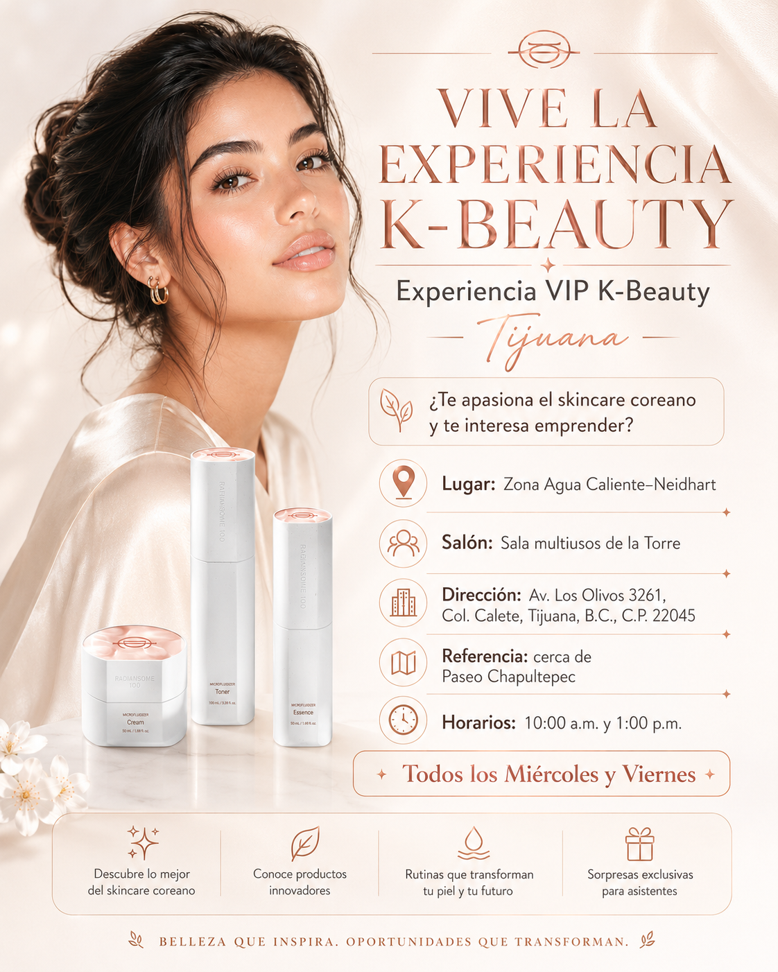 Experiencia VIP K-Beauty en Tijuana